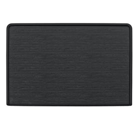 Normcore tamping mat 90-degree corner edge protects counters while tamping.