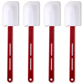 Norme 4-pcs spatula set with 14-inch silicone heads for versatile cooking.
