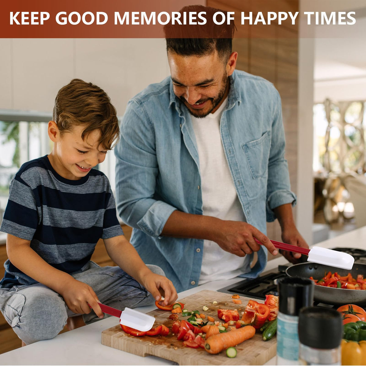 Norme four-piece set suits kitchens and bakeries for versatile scraping.