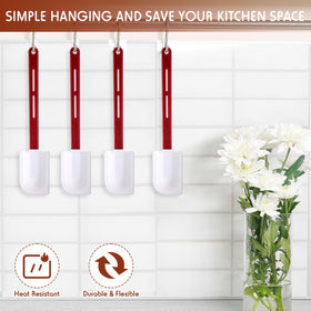 Norme nylon-handle spatula withstands high heat for safe food contact.