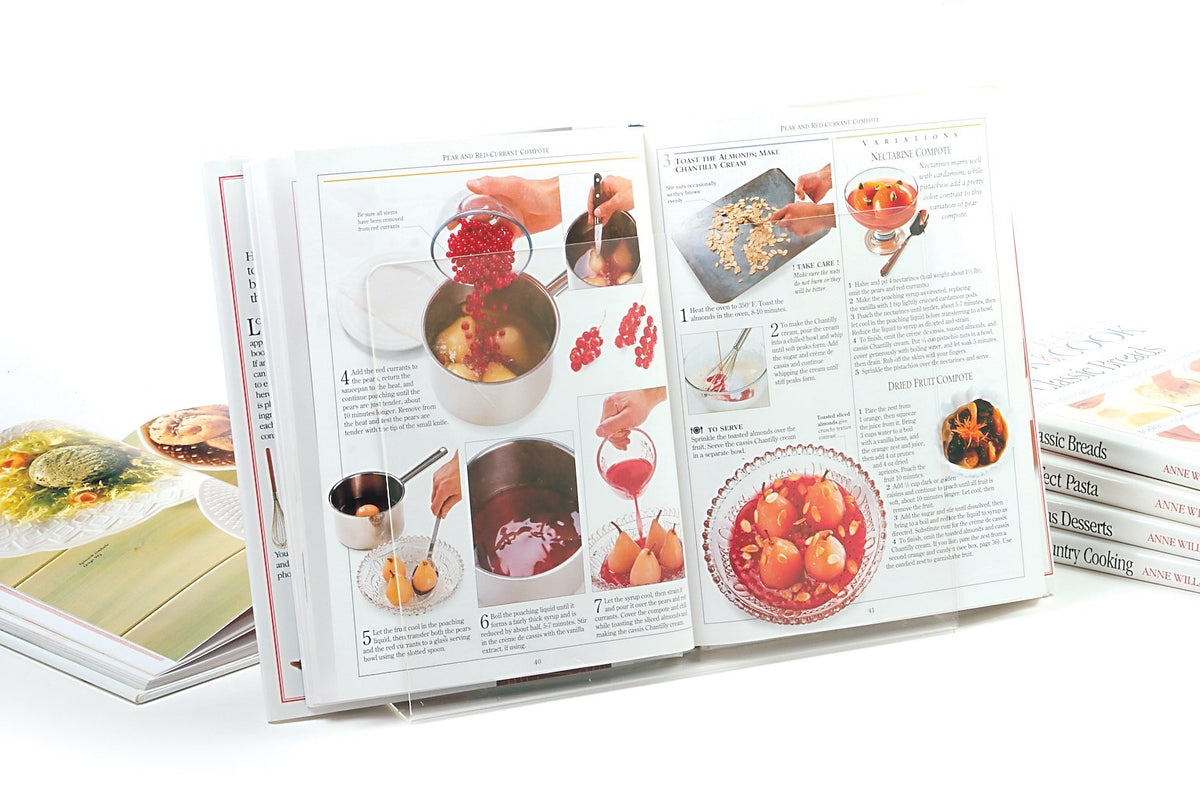 Norpro acrylic counter-space saver helps keep kitchens tidy during recipe sessions