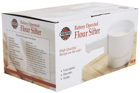Norpro sifter in a kitchen setting ready for baking tasks