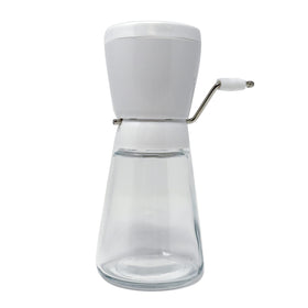 Norpro Nut/Topping Chopper hopper collects chopped nuts for toppings.