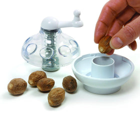 Norpro Nutmeg Grinder with built-in storage for whole nutmeg
