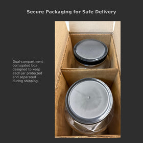 North Mountain Supply 1-gallon jar ideal for bulk storage and canning projects.