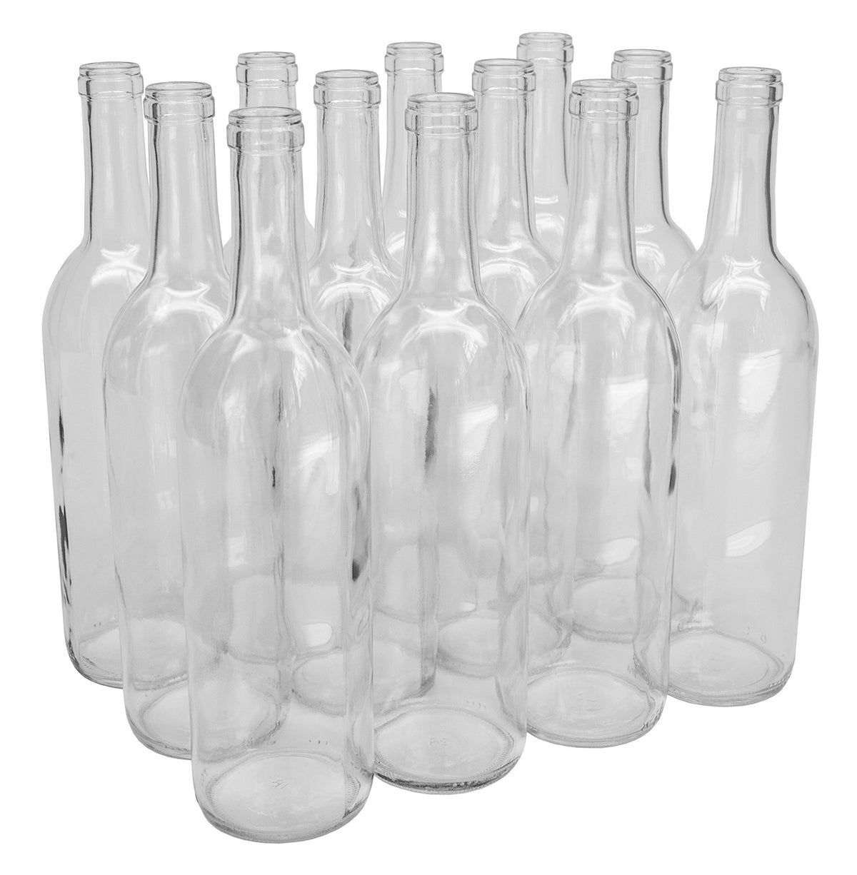 North Mountain Supply NMS W5 Flint 750ml bottle front view, showcases wine color clearly.