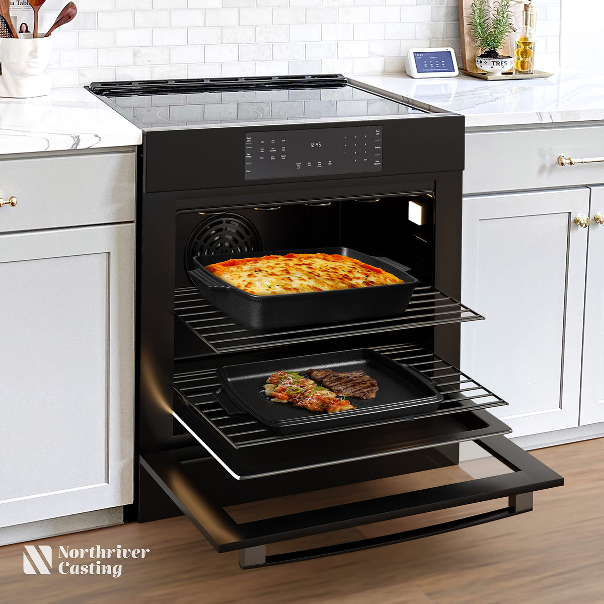 Northriver Casting durable cast iron cookware ready for daily use.