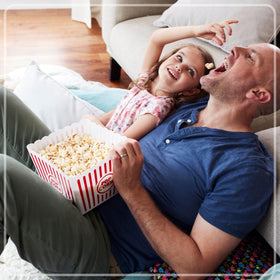Nostalgia Air Popper produces up to 16 cups of light, oil-free popcorn.