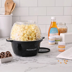 Nostalgia capacity highlight indicating potential up-to-24-cup batches for larger gatherings.