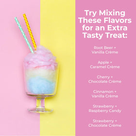 Nostalgia cotton candy assembly in pink, compact and portable