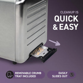 Nostalgia Inspirex defrost and reheat options for flexible breakfast prep