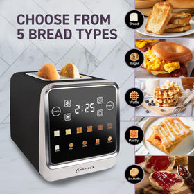 Nostalgia Inspirex single-slot mode is ideal for focused toasting.