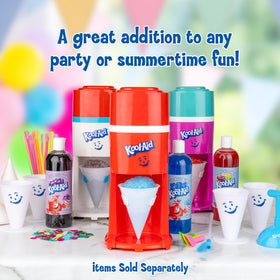 Nostalgia Kool-Aid Party Setup showcasing versatile serving