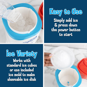 Nostalgia Kool-Aid Snow Cone Cup Holder in use during service