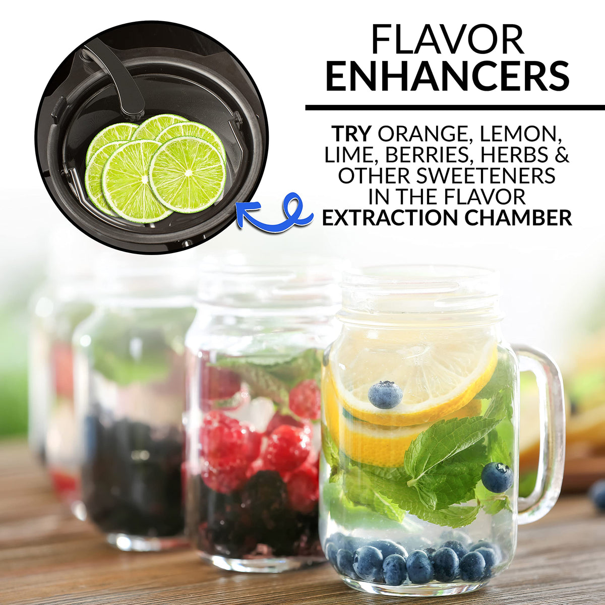 Nostalgia lid with ice guard for clean, spill-free pouring.