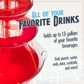 Nostalgia LPF230 includes eight 6-ounce reusable cups for quick serving.