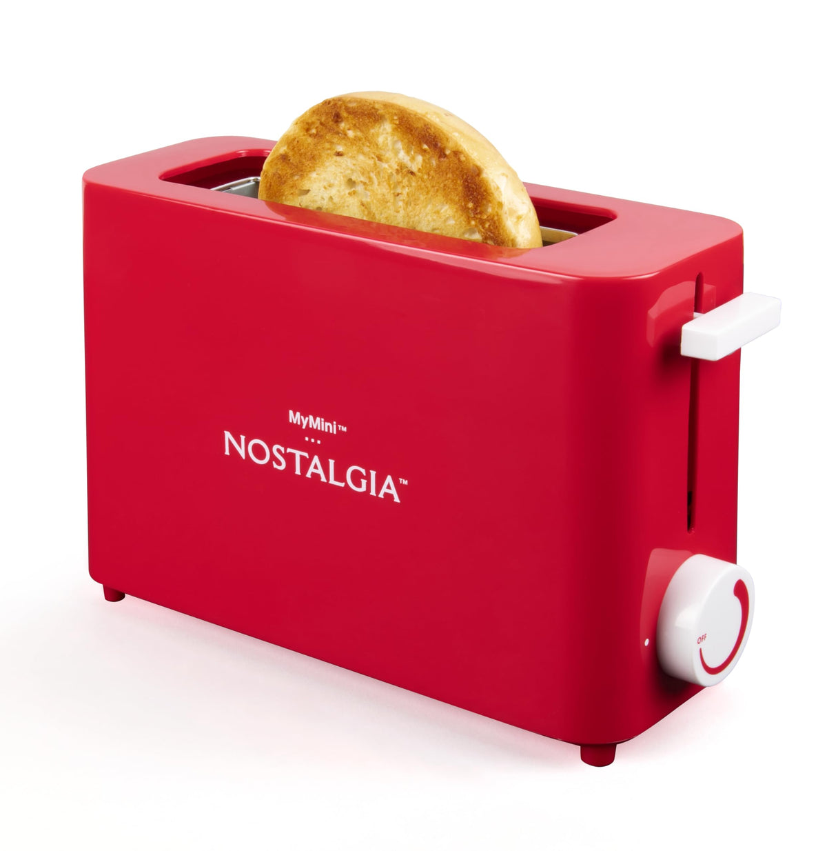 Nostalgia MyMini adjustable-temperature toaster for precise browning every use