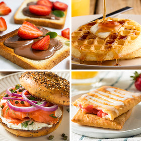 Nostalgia MyMini removable-crumb-tray enables quick cleanup after toasting