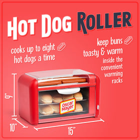 Nostalgia Oscar Mayer bun warmer racks keep buns warm