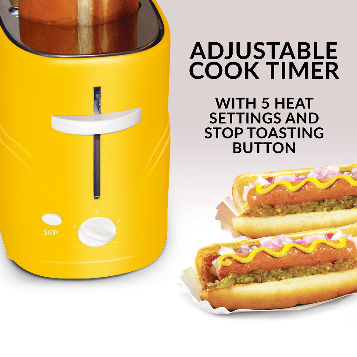 Nostalgia Oscar Mayer compact storage with cord wrap under the base
