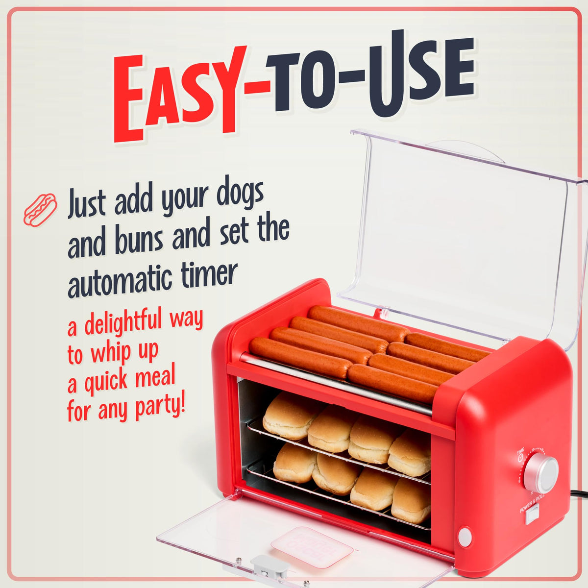 Nostalgia Oscar Mayer countertop oven saves space while cooking