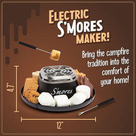 Nostalgia smores roasting sticks shown for safely toasting marshmallows.