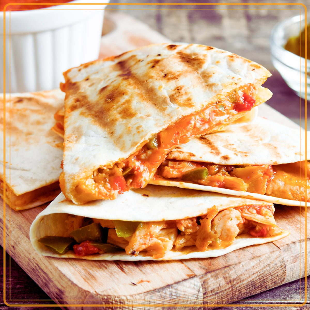 Nostalgia Taco Tuesday Deluxe nonstick surface cleans up easily.