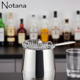 Notana Hawthorne Strainer with balanced design for steady pouring.