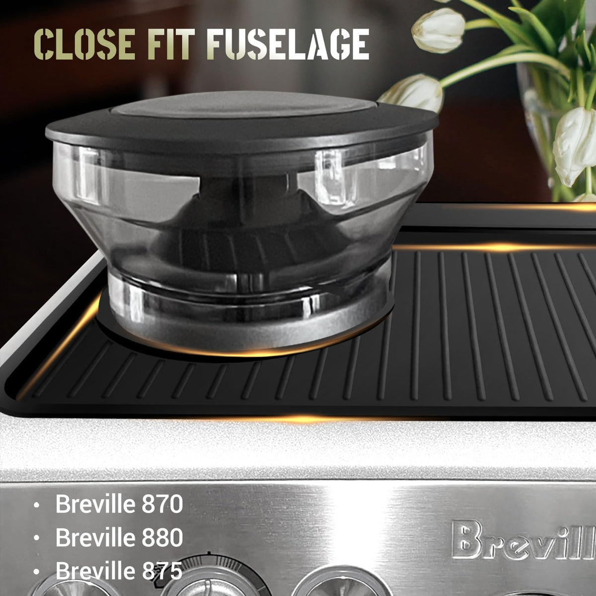 NOTSEK food-grade silicone tamping mat offers odorless, durable use.
