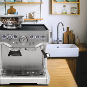 NOTSEK tamping mat protects Breville from scratches during daily use.