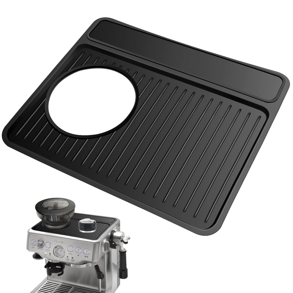 NOTSEK tamping mat for Breville 870/880, top view showing precise fit.