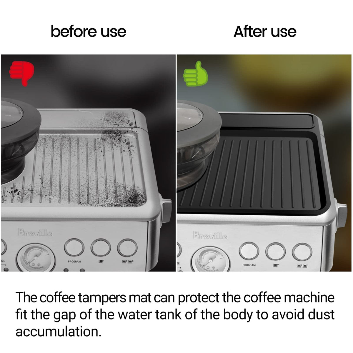 NOTSEK tamping mat is waterproof and heat resistant for safe use.