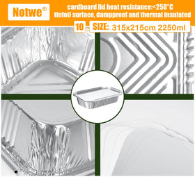 Notwoe pans are freezer-safe for storage and leftovers.