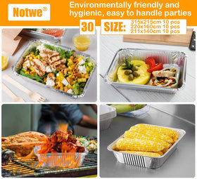 Notwoe oven-safe pans deliver even heat for baking and roasting.