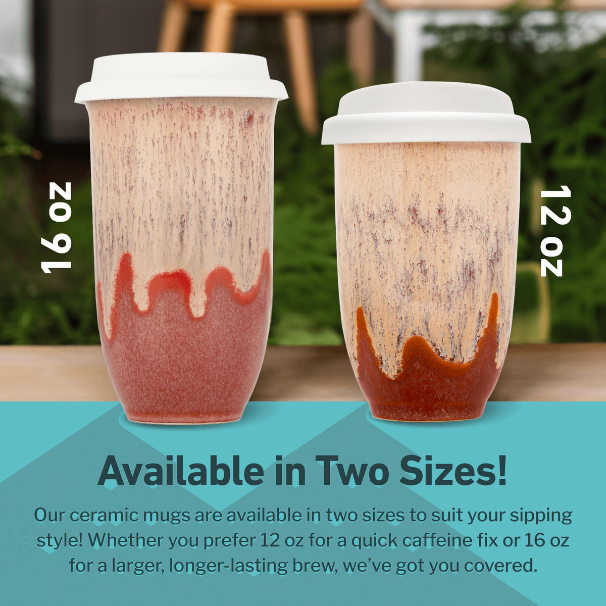 NOVA CERAMICS dishwasher safe travel mug for quick cleanup