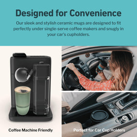 Nova Ceramics Emerald dishwasher-safe tag indicates easy cleaning after use