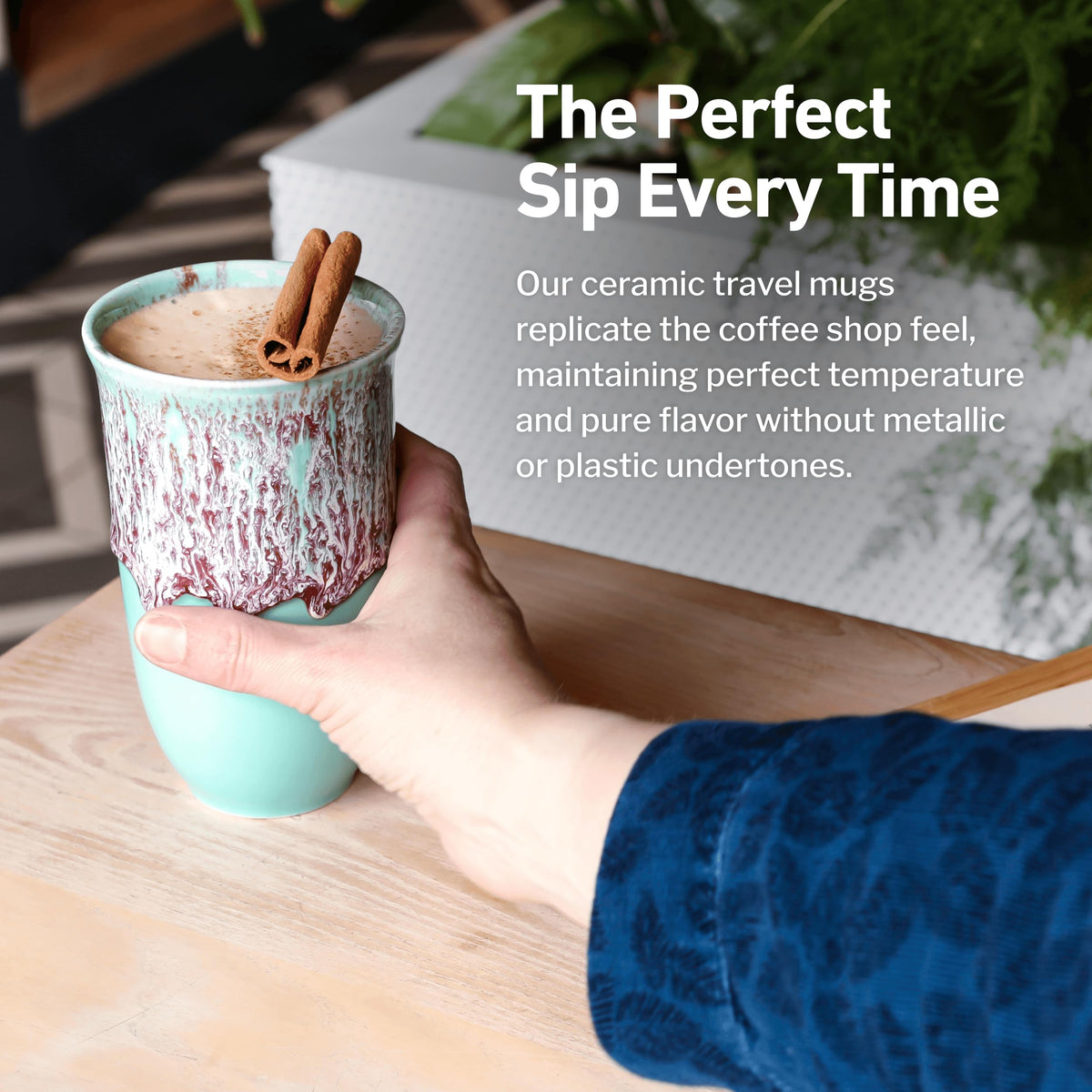 Nova Ceramics Nebula mug features vibrant nebula colors for daily rituals