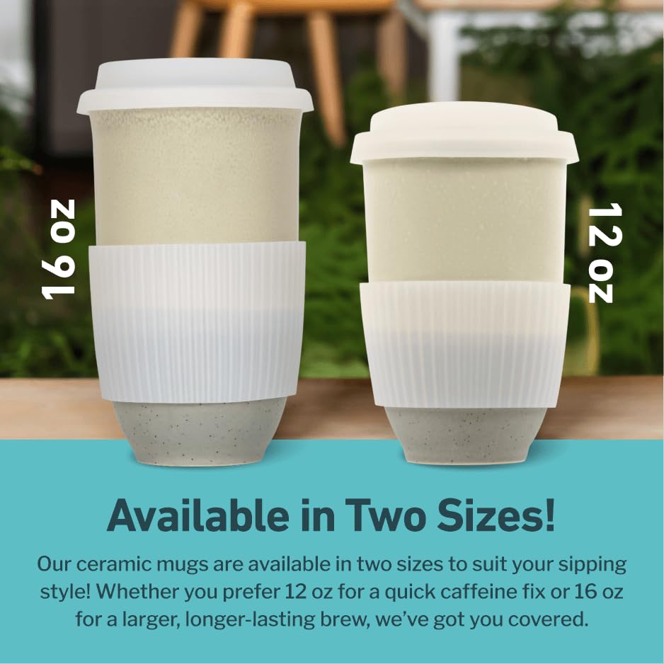Nova Ceramics Travel Mug dishwasher-safe for easy cleanup after use.