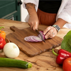 Novabright serving tray for dinners and holiday occasions combines function with flair.