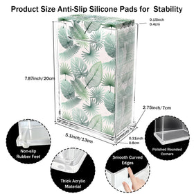 Novacrylion guest towel dispenser splash-proof for busy bathrooms and kitchens.