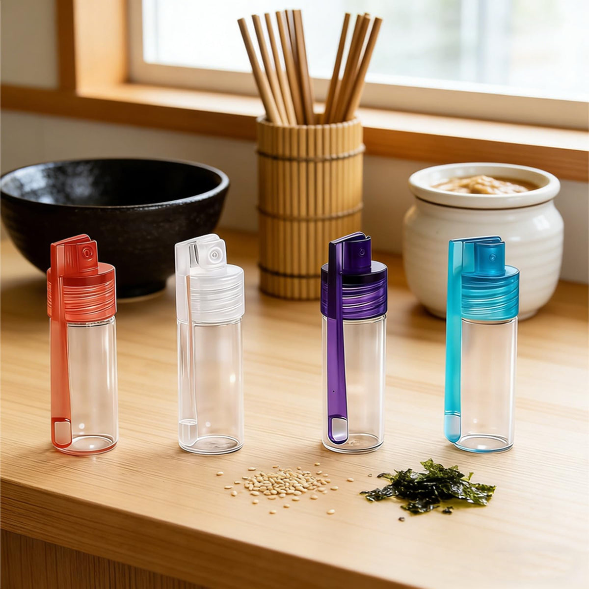 NovaHF robust travel seasoning containers made for durability