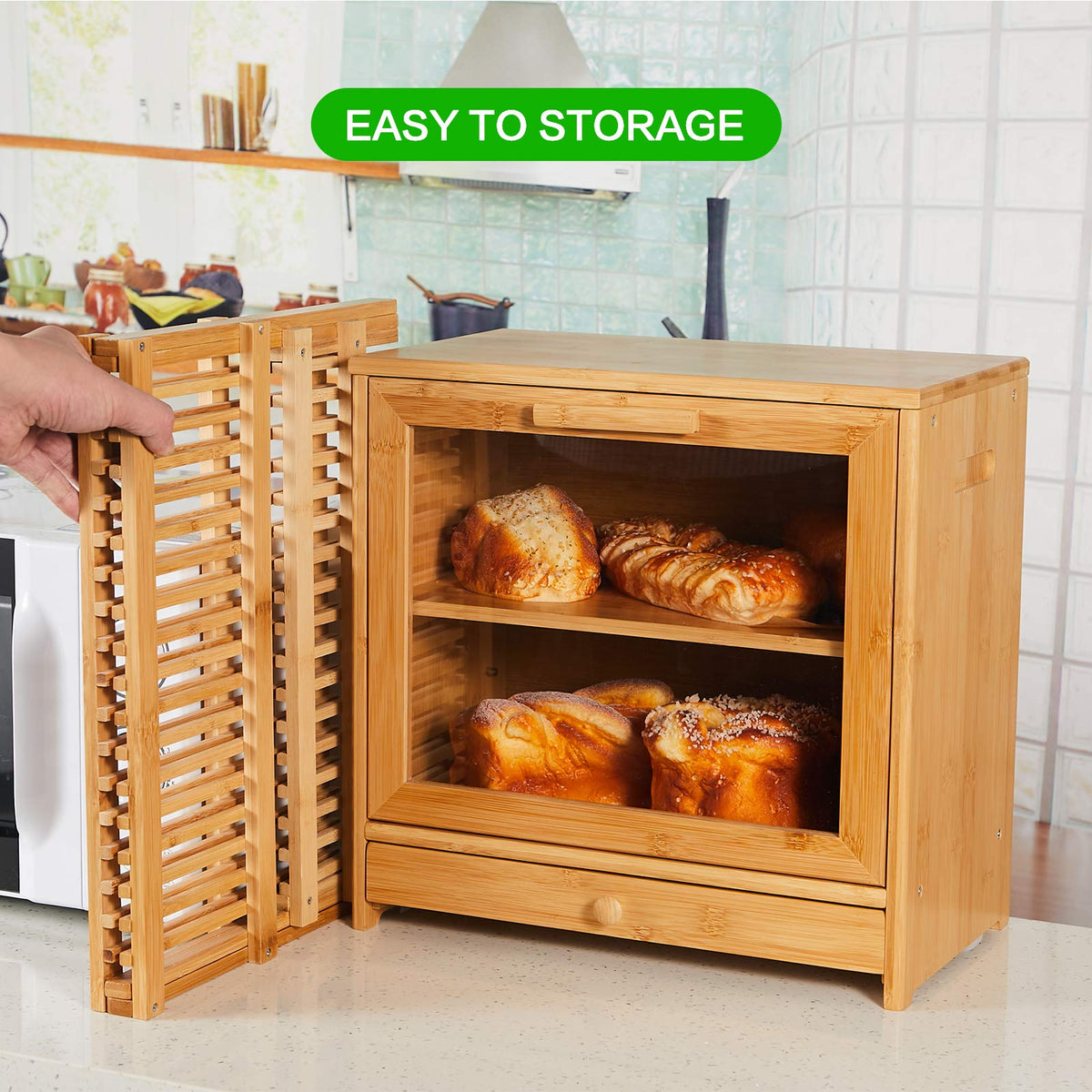 NOVAYEAH rack features drainage holes for efficient water runoff