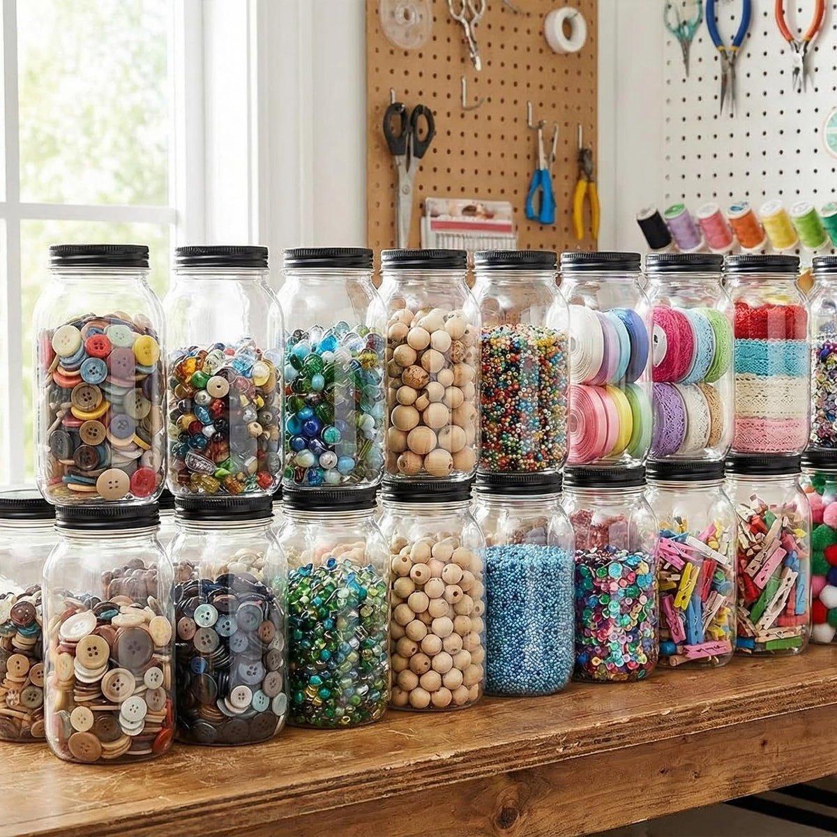 novelinks 32 oz mason jar airtight seal supports meal prep and storage.