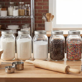 novelinks stackable jars ideal for travel and meal prep