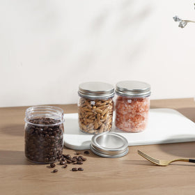 novelinks durable AS plastic jars resist chemicals and daily use.