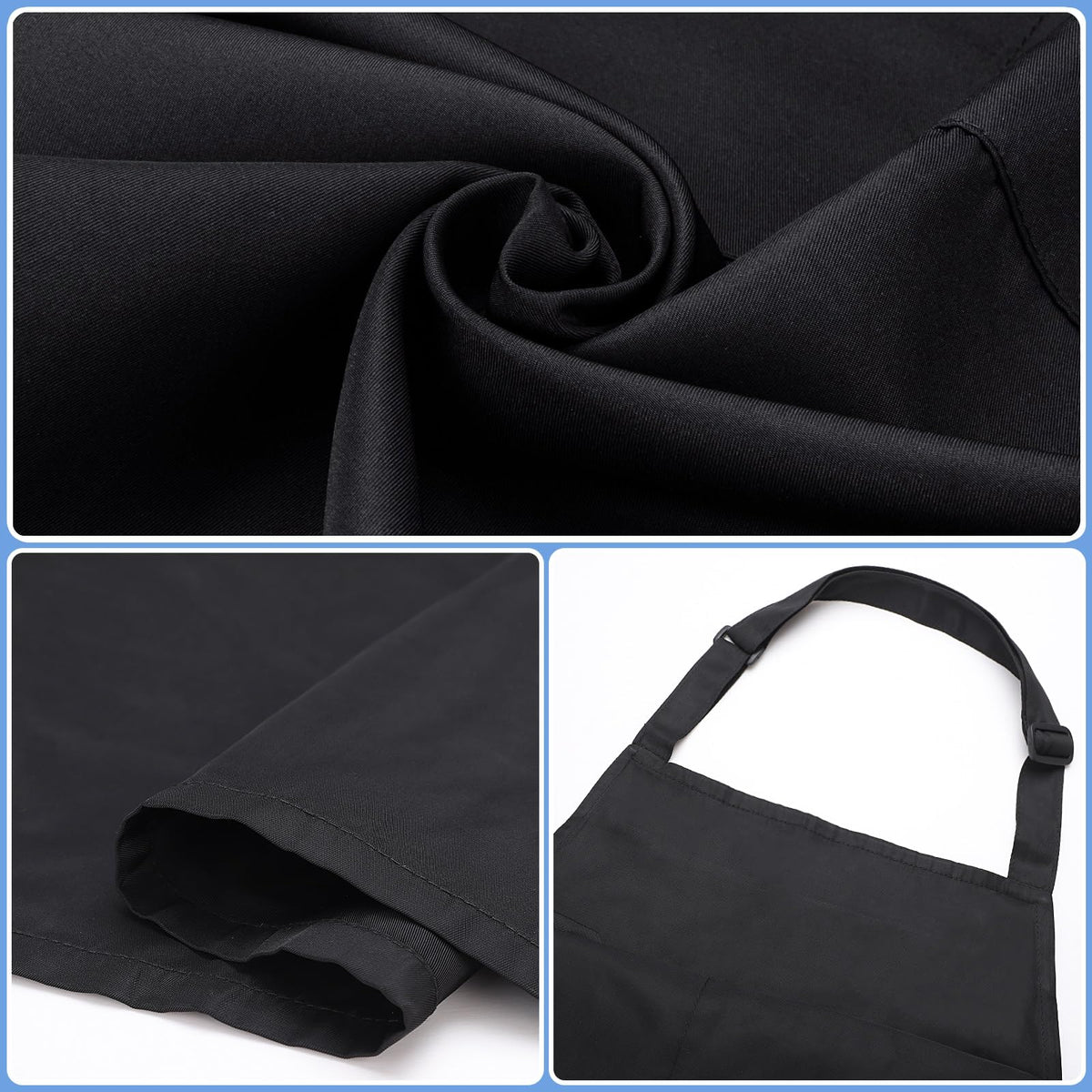 Noverlife hair apron splash-proof fabric protects clothing during styling.