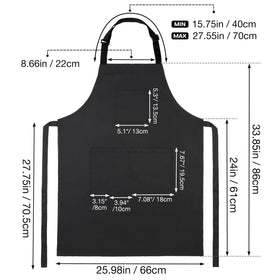 Noverlife machine washable salon apron for quick cleaning after appointments.