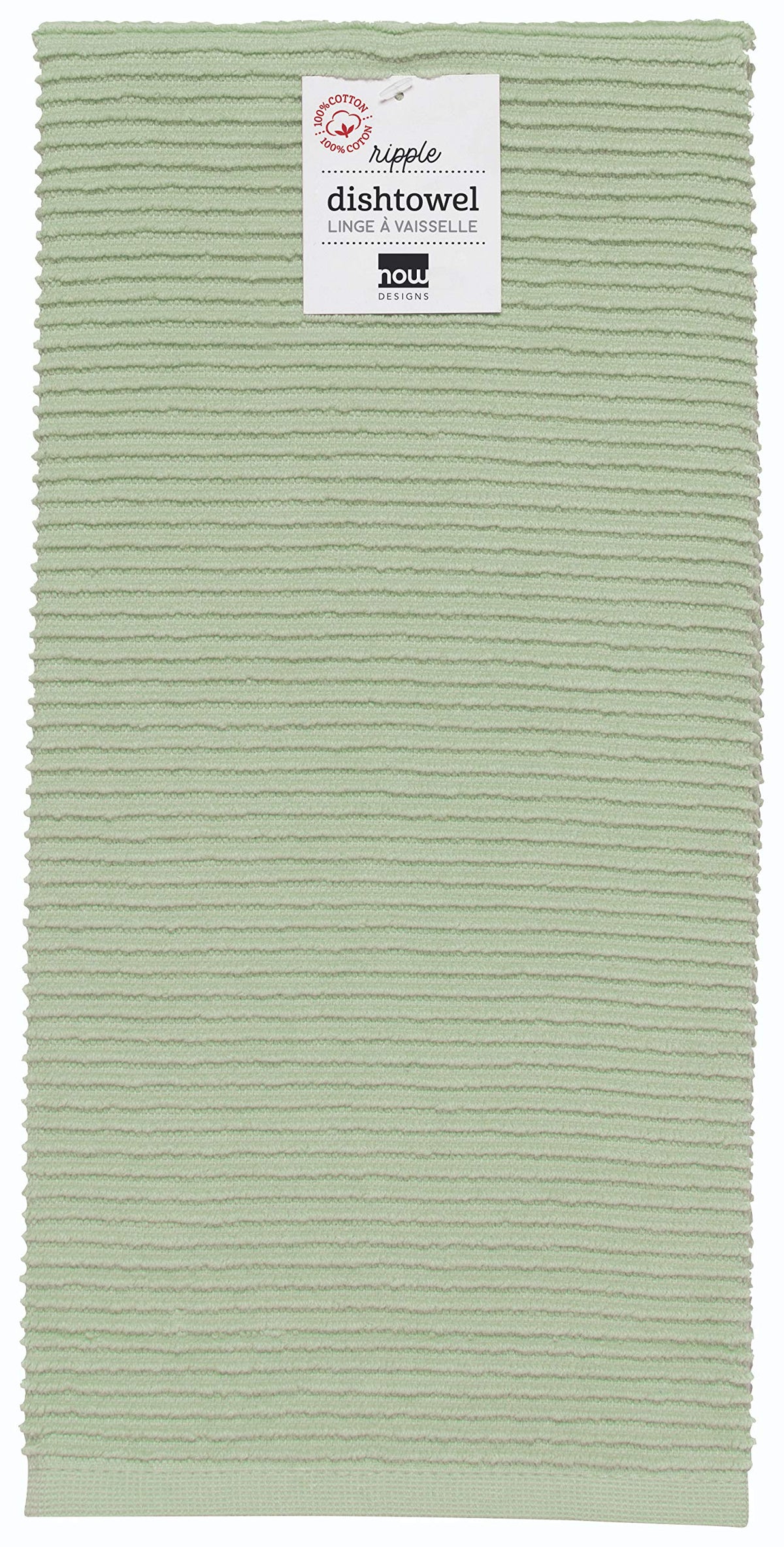 Now Designs Ripple towel is durable and machine washable for easy care.