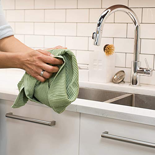 Now Designs Ripple towel uses looped terry for soft, thirsty performance.