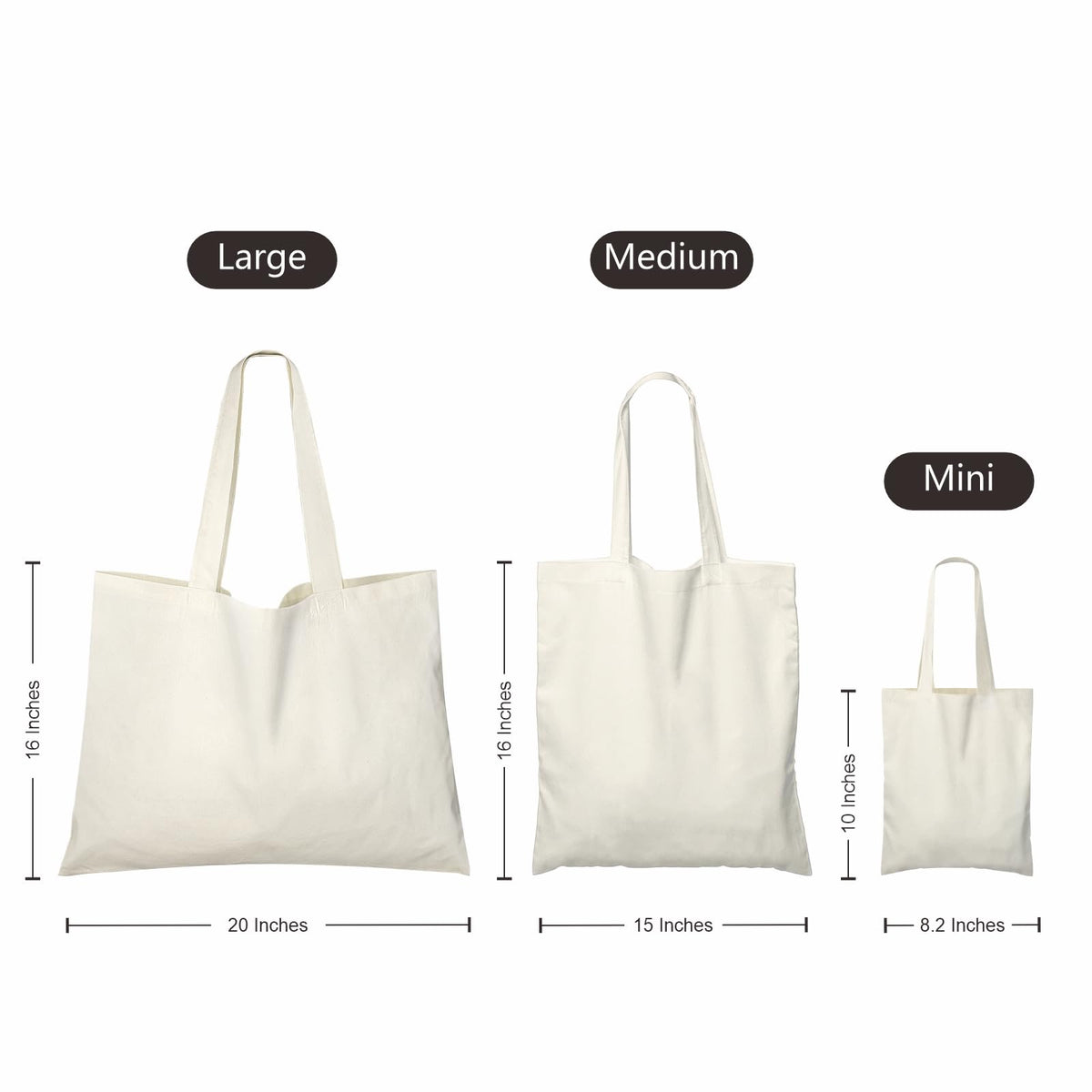 NPBAG cotton tote ideal as promotional, grocery, or gift bag